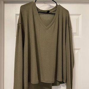 Shein 4XL Long Sleeve Shirt